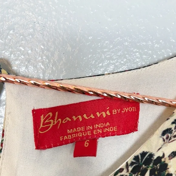 Anthropologie Bhanuni By Jyoti Far Fields Midi Dress - Picture 7 of 11